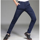 Calça Social Clássica Alfaiataria Gentleman / Cinto Social Couro
