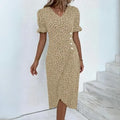 Vestido Midi Plissado Ricka