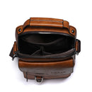 Bolsa De Couro Masculina Crossbody - Estilo Versátil