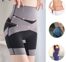 Compre 1 Leve 2 - Short Cinta Modeladora Cintura Alta Com Barbatanas