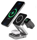 Smarts Kux - Carregador Magnético Rápido 3 Em 1 [BRINDE CABO USB]