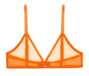 Sutiã Lingerie  Tendência - de Malha Transparente