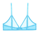 Sutiã Lingerie  Tendência - de Malha Transparente