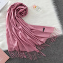 Cachecol Feminino Longo Cashmere