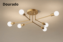 Lustre Elegante De Ferro Forjado -Lumière