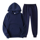 Conjunto de Moletom com Capuz Unissex