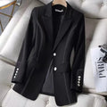 Blazer Feminino Alongado Slim Luxury