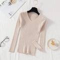 Sueter Tricot Feminino - Gola V