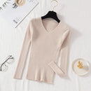 Sueter Tricot Feminino - Gola V