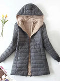 Jaqueta Puffer Alongada Feminina