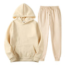 Conjunto de Moletom com Capuz Unissex