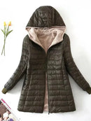 Jaqueta Puffer Alongada Feminina