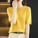 Blusa Feminina Manga Curta Darliane