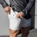 Bermuda Tactel Masculina 2 em 1 - Antifurto