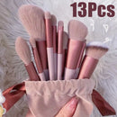 Kit de Pincéis Profissional + Bolsa Protetora