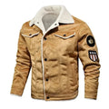 Jaqueta de Couro Masculina Motoqueiro