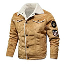 Jaqueta de Couro Masculina Motoqueiro