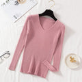 Sueter Tricot Feminino - Gola V
