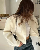 Casaco Tweed - Bomber Jacket Vintage