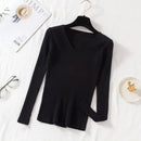 Sueter Tricot Feminino - Gola V