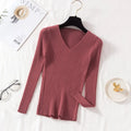 Sueter Tricot Feminino - Gola V