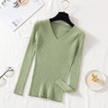 Sueter Tricot Feminino - Gola V