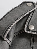 Jaqueta de Couro Feminina - Biker Retro
