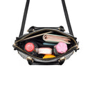 Bolsa Feminina de Couro em Relevo Crocodilo - Escala Luxo