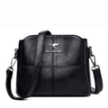 Bolsa Feminina de couro, de alça transversal- Eco Balidaishu