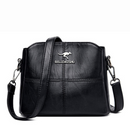 Bolsa Feminina de couro, de alça transversal- Eco Balidaishu