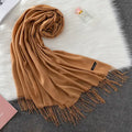 Cachecol Feminino Longo Cashmere