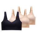 Kit 3 Sutiãs Premium Comfort