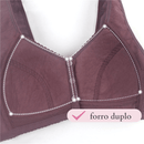 Sutiã de Algodão com Fecho na Frente- Soft Conforto