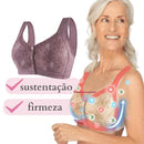 Sutiã de Algodão com Fecho na Frente- Soft Conforto